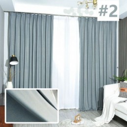 Schlichter Bronzing-Vorhang, Maßgefertigt, Reine Farbe, Verdunkelungsvorhänge Für Schlafzimmer Und Wohnzimmer
