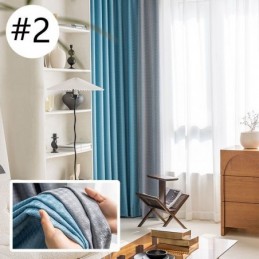 Hahnentritt-Jacquard-Vorhang, Maßgefertigt, Vorhang, Verdunkelung Für Wohnzimmer, Schlafzimmer
