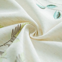 Tropische Bedruckte Verdunkelungsvorhänge Grüne Blätter Vorhang Maßgeschneiderter Vorhang Für Schlafzimmer