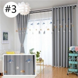 Hochwertiger Bestickter Kronleuchter-Fenstervorhang, Maßgefertigter Vorhang Für Das Wohnzimmer