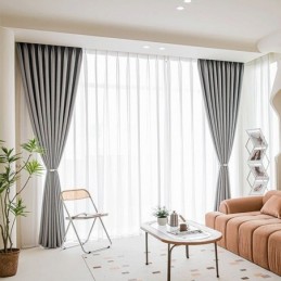 Moderne Einfarbige Vorhänge Verdunkelungsvorhang Nach Maß Vorhang Drape Für Wohnzimmer Brdroom