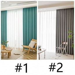 Moderne Einfarbige Vorhänge Verdunkelungsvorhang Nach Maß Vorhang Drape Für Wohnzimmer Brdroom