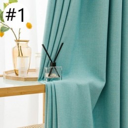 Moderne Einfarbige Vorhänge Verdunkelungsvorhang Nach Maß Vorhang Drape Für Wohnzimmer Brdroom