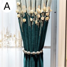 Verdunkelungsvorhang Nach Maß Gardine Nordische Blumen Stickerei Deko