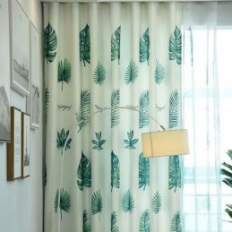 Vorhang Nach Maß, Gardine, Frischpflanzendruck, Fenster