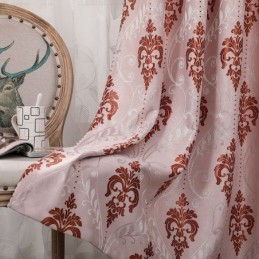 Europäischen Chenille Jacquard Stoff Moderne Vorhänge Für Wohnzimmer Esszimmer