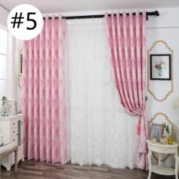 Europäischen Chenille Jacquard Stoff Moderne Vorhänge Für Wohnzimmer Esszimmer