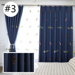 Verdunkelungsvorhang Nach Maß Vorhang Kätzchen Stickerei Schlafzimmer