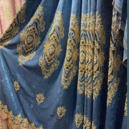 Luxus-Vorhang, Maßgefertigter Vorhang, Stickerei Im Europäischen Stil