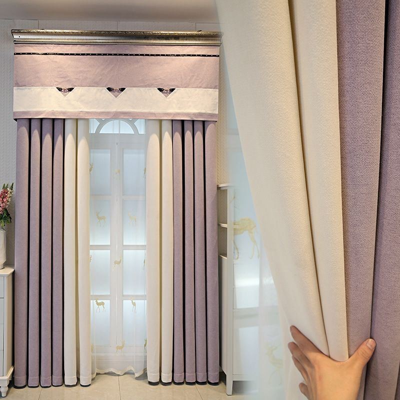 Verdunkelungsvorhang In Unifarbe, Maßanfertigung, Vorhang Wohnzimmer