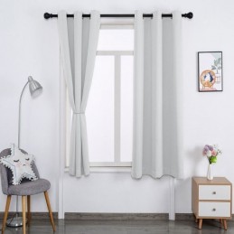 Moderner Schattierungs-Verdunkelungsvorhang Maßgefertigter Vorhang Reine Farbvorhänge Für Wohnzimmer Schlafzimmer