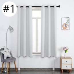 Moderner Schattierungs-Verdunkelungsvorhang Maßgefertigter Vorhang Reine Farbvorhänge Für Wohnzimmer Schlafzimmer
