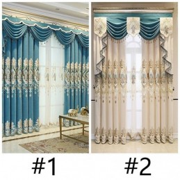 Home Vorhang Maßgefertigter Vorhang Europäischer Stil Stickerei