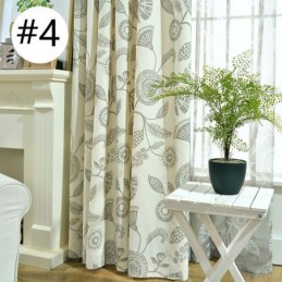 Moderne Gardine Nach Maß Gardine Baumwolle Pflanzen Bedruckt