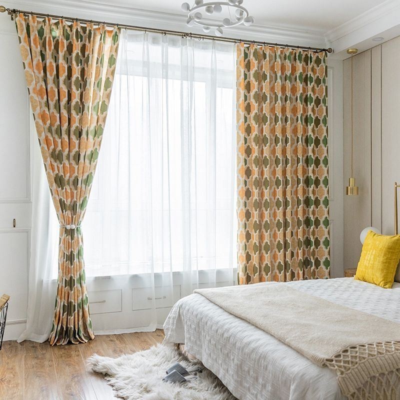 Moderne Gardine Nach Maß Vorhang Wabenmuster Home