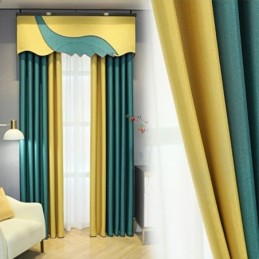 Moderner Vorhang, Maßgefertigter Vorhang, Minimalistische Fensterbehandlung