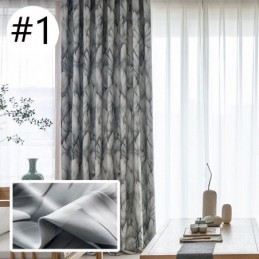 Moderne Gardine Nach Maß Gardine Pflanzen Print Home
