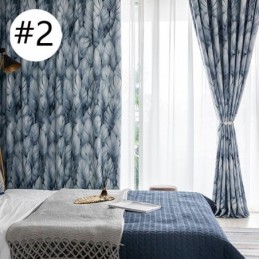 Moderne Gardine Nach Maß Gardine Pflanzen Print Home