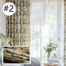 Moderner Vorhang Nach Maß, Gardine Aus Baumwolle, Schlichter Stil