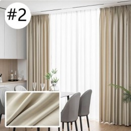 Home Vorhang Nach Maß Vorhang Nordischer Stil Einfarbig