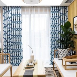 Moderne Gardine Nach Maß Gardine Gitterdruck Home