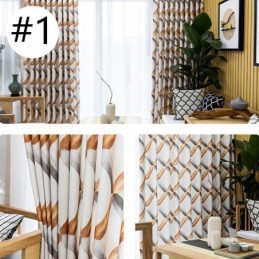 Moderne Gardine Nach Maß Gardine Gitterdruck Home
