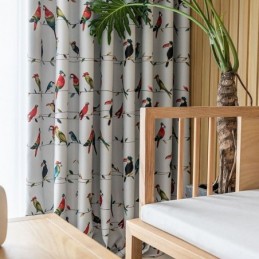 Moderne Gardine Nach Maß Vorhang Animal Print Home