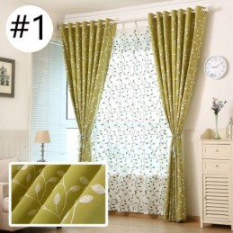 Nordische Gardine Nach Maß Gardine Fresh Branch Wohnzimmer