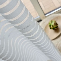 Moderner, Schlichter, Transparenter Vorhang, Maßgefertigt, Vorhangstreifen, Jacquard, Wohnzimmer, Arbeitszimmer, Vielseitiger Stoff