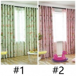 Schöner Vorhang Mit Eiscreme-Druck, Maßgefertigter Vorhang, Moderne Verdunkelungsvorhänge Für Kinderzimmer
