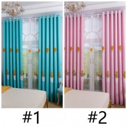 Heißluftballon Bestickte Fensterverdunkelungsvorhänge Für Kinderzimmer