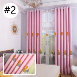 Heißluftballon Bestickte Fensterverdunkelungsvorhänge Für Kinderzimmer