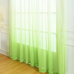 Atmungsaktive Voile-Vorhänge Für Das Wohnzimmer, Transparent, Für Moderne, Minimalistische Druckdesigns