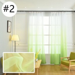 Atmungsaktive Voile-Vorhänge Für Das Wohnzimmer, Transparent, Für Moderne, Minimalistische Druckdesigns