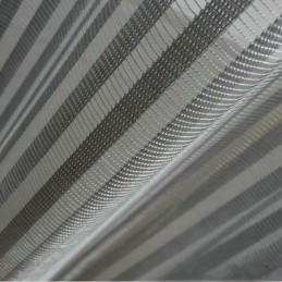 Moderner, Schlichter Vorhang, Maßgefertigt, Grau Gestreift, Jacquard, Stoff Für Wohnzimmer, Arbeitszimmer