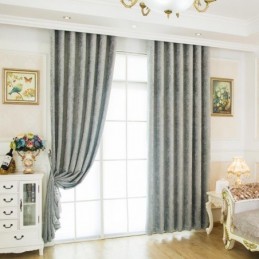 Vorhang Im Nordischen Abstrakten Stil, Maßgefertigt, Vorhang Maze Jarquard, Wohnzimmer, Bice Chenille, Verdunkelungsstoff