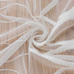 Moderner, Schlichter, Transparenter Vorhang, Maßgefertigt, Vorhanggeometrie, Jacquard, Wohnzimmer, Arbeitszimmer, Stoff