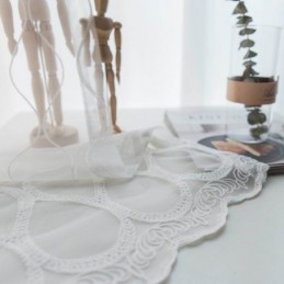 Moderner, Schlichter, Transparenter Vorhang, Maßgefertigt, Vorhanggeometrie, Jacquard, Wohnzimmer, Arbeitszimmer, Stoff