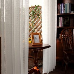 Weiße Tüllvorhänge Für Wohnzimmer, Einfarbiger Vorhang, Maßgefertigt, Vorhang Für Schlafzimmer, Transparente Voile-Vorhänge