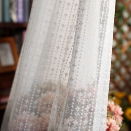 Weiße Tüllvorhänge Für Wohnzimmer, Einfarbiger Vorhang, Maßgefertigt, Vorhang Für Schlafzimmer, Transparente Voile-Vorhänge