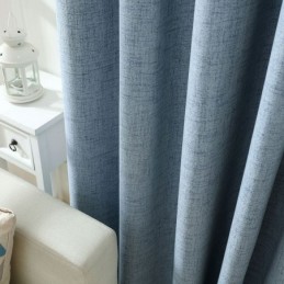 Moderner Einfacher Vorhang, Maßgefertigt, Vorhang, Solide, Wasserdicht, Für Wohnzimmer Und Büro, Verdunkelungsstoff