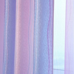 Moderne Jacquard-Vorhänge Mit Farbverlauf, Bunter Streifenvorhang, Maßgefertigter Vorhang Für Mädchenschlafzimmer