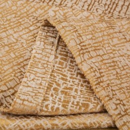 Vorhang Im Amerikanischen Abstrakten Stil, Maßgefertigt, Vorhang, Braun, Geometrisches Muster, Chenille, Jarquard, Verdunkelungsstoff