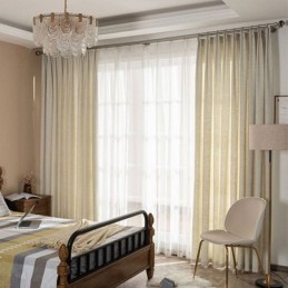Leinen Hotel Vorhänge...