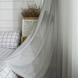 Luxus Weiß Tüll Vorhang Maß Vorhang Für Wohnzimmer Schlafzimmer Fenster Jacquard Sheers