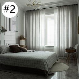 Luxus Weiß Tüll Vorhang Maß Vorhang Für Wohnzimmer Schlafzimmer Fenster Jacquard Sheers