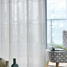 Geometrische Gardinen Für Wohnzimmer Und Schlafzimmer