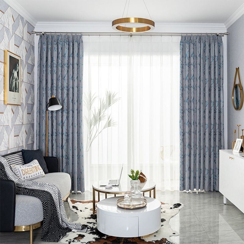 Luxus Jacquard Vorhänge Blackout Fenster Für Wohnzimmer Schlafzimmer