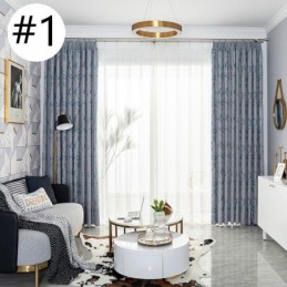 Luxus Jacquard Vorhänge Blackout Fenster Für Wohnzimmer Schlafzimmer