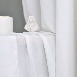 Weiß Tüll Vorhänge Schlafzimmer Sheer Voile Vorhänge Einfarbig